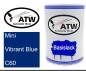 Preview: Mini, Vibrant Blue, C60: 500ml Lackdose, von ATW Autoteile West.